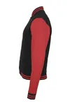 Sweat College Jacket Black / Red