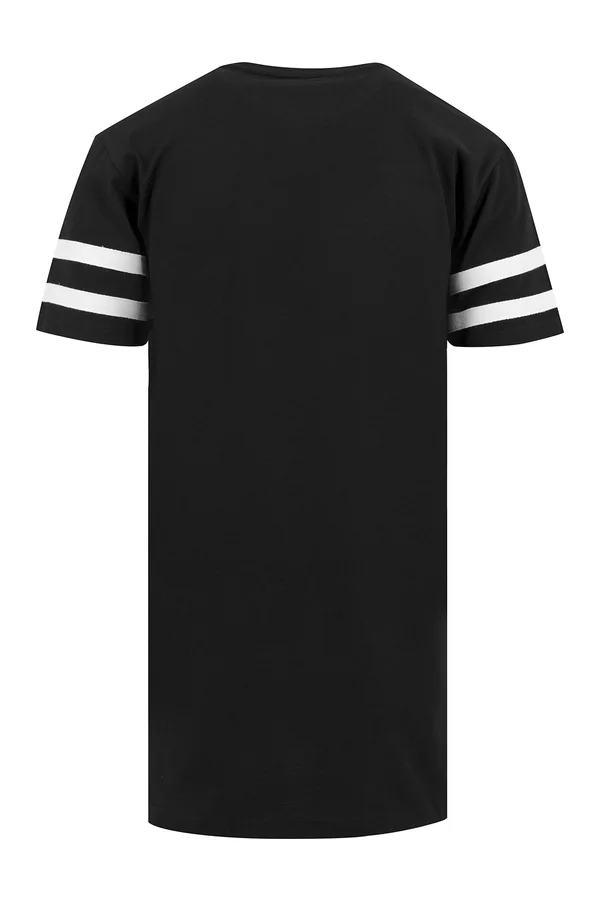 Stripe Jersey Tee Black / White