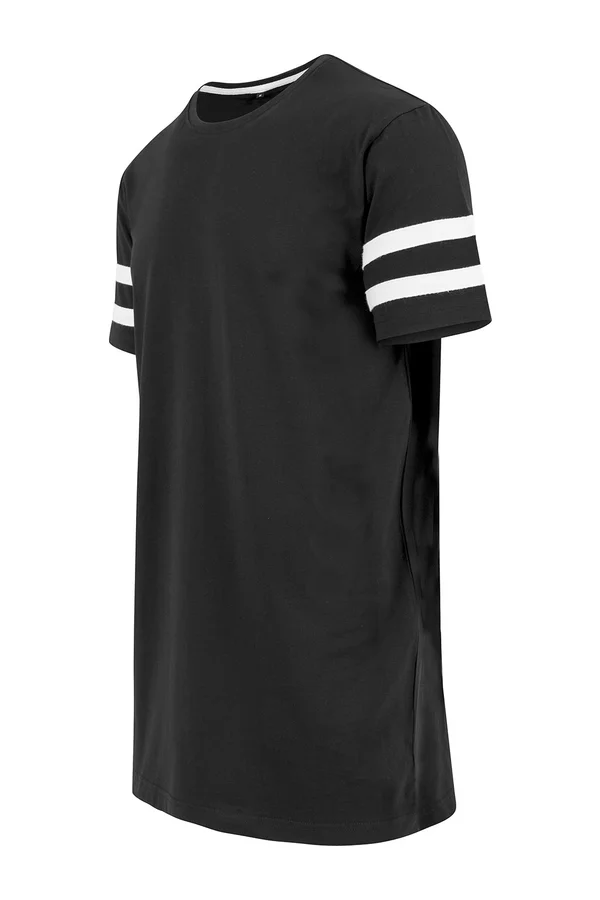 Stripe Jersey Tee Black / White