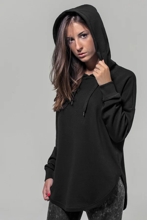 Ladies´ Oversized Hoody Black