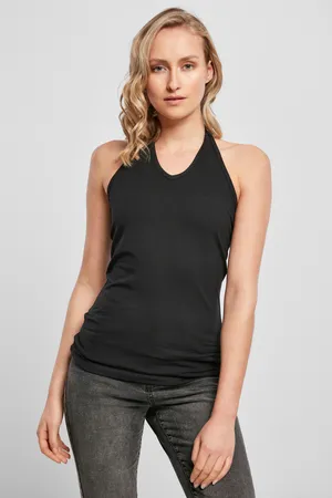 Ladies´ Neckholder Shirt Black