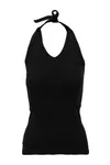 Ladies´ Neckholder Shirt Black