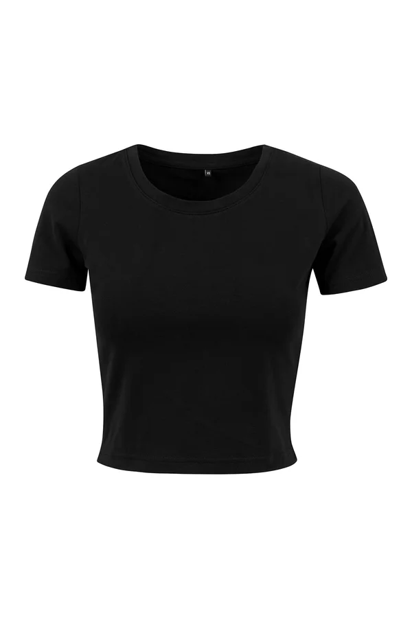 Ladies´ Cropped Tee Black