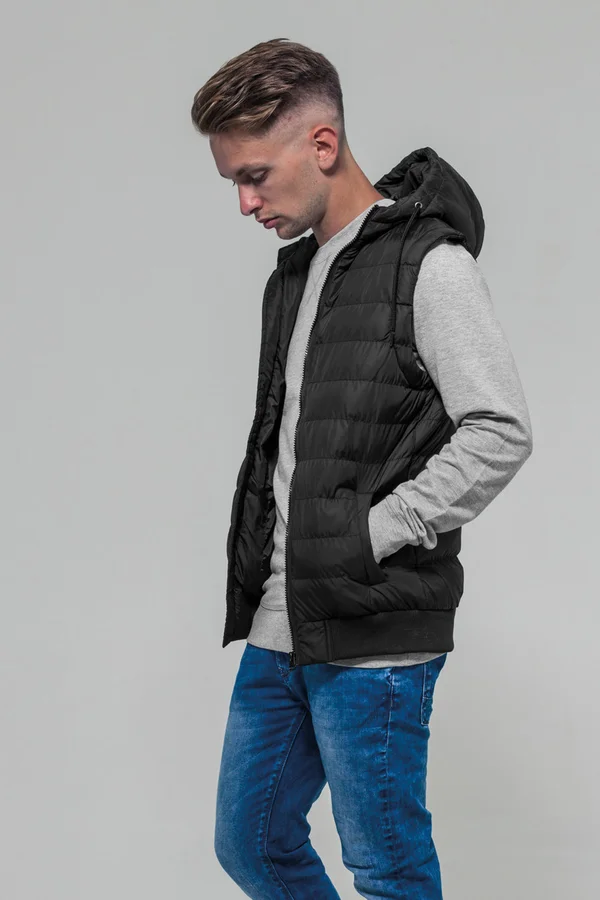 Bubble Vest Black / Black