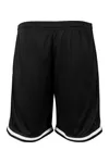 Two-tone Mesh Shorts black/black/white