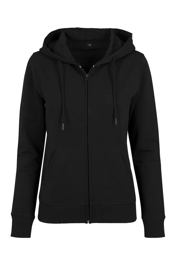 Ladies´ Terry Zip Hoody Black