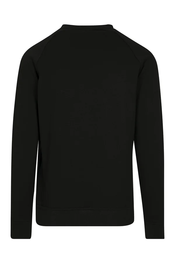 Raglan Sweat Crewneck Black