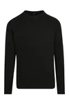 Raglan Sweat Crewneck Black