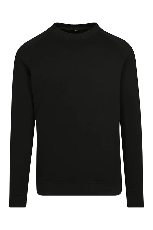 Raglan Sweat Crewneck Black