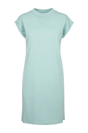 Ladies´ Turtle Extended Shoulder Dress Blue Mint
