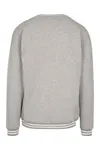 College Sweat Crew heather grey/white