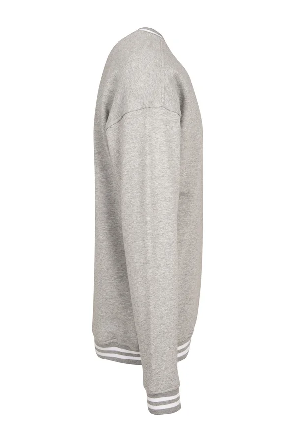 College Sweat Crew heather grey/white