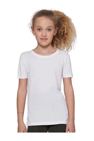 Girls Short Sleeve Tee White