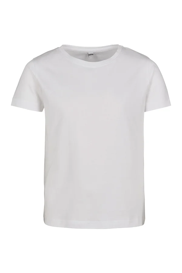 Girls Short Sleeve Tee White