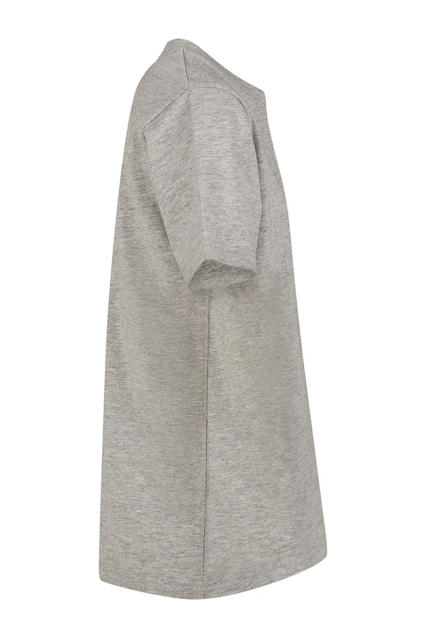 Kids´ Basic Tee Heather Grey