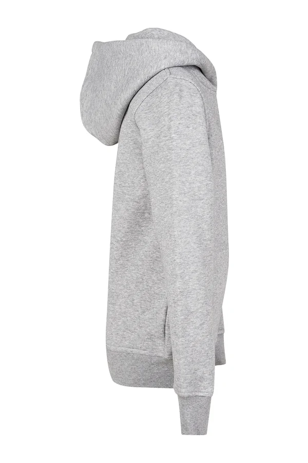 Kids´ Basic Hoody Heather Grey