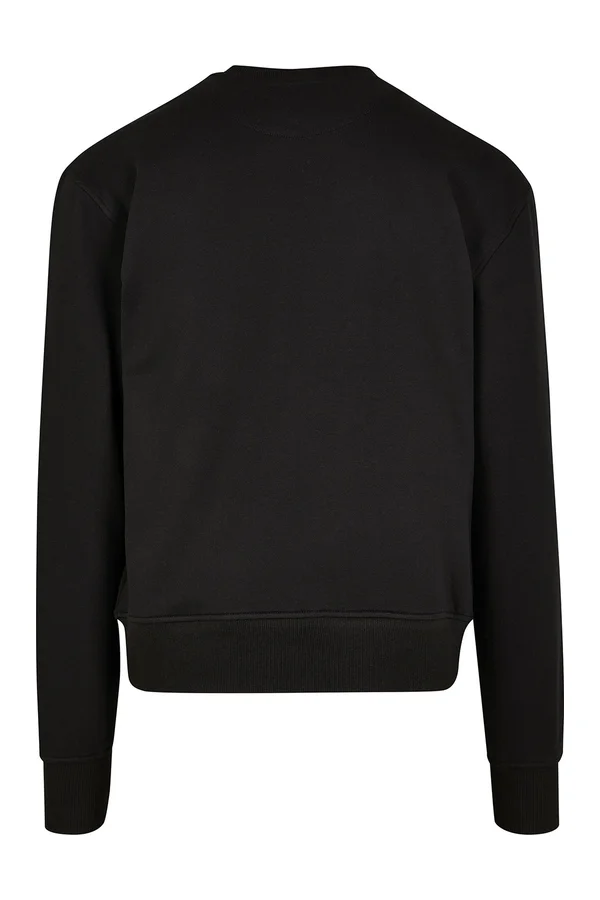 Premium Oversize Crewneck Sweatshirt Black