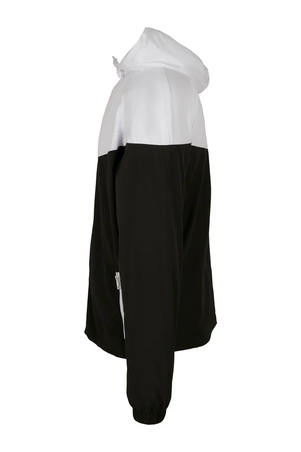 2-Tone Tech Windrunner Black / White