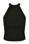 Ladies´ Turtleneck Short Top Black