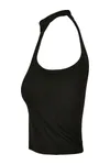 Ladies´ Turtleneck Short Top Black