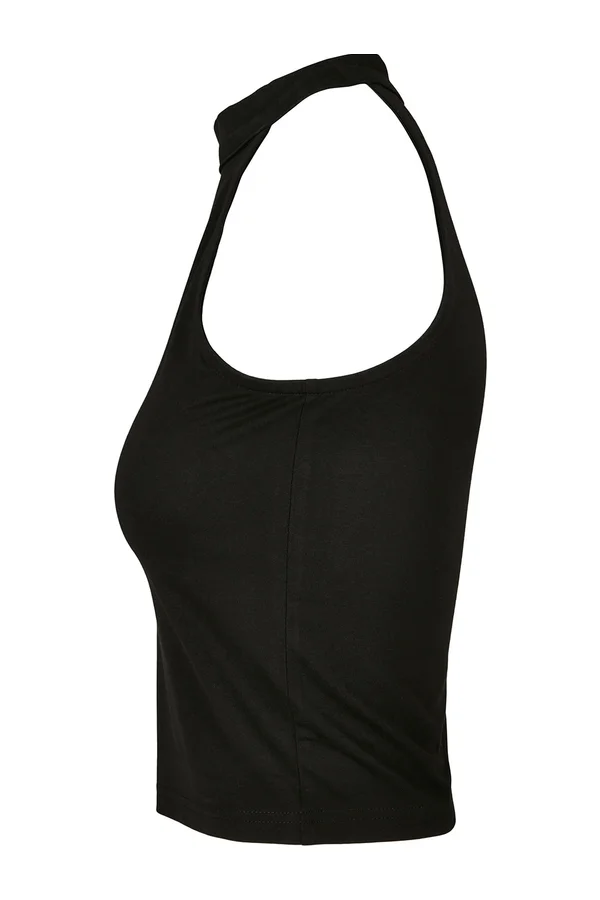 Ladies´ Turtleneck Short Top Black