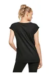 Ladies´ Organic Extended Shoulder Tee Black