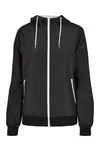 Ladies´ Recycled Windrunner Black / White