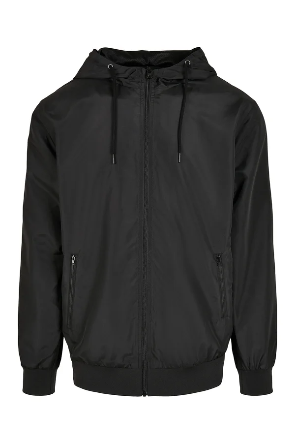Recycled Windrunner Black / Black