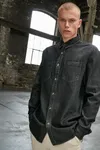 Denim Shirt Black Washed