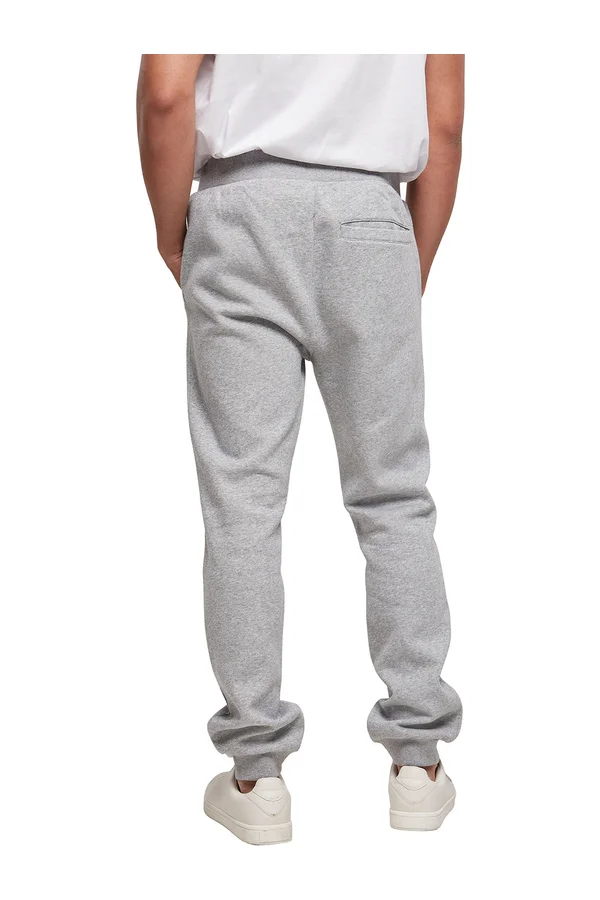 Organic Basic Sweatpants Heather Grey