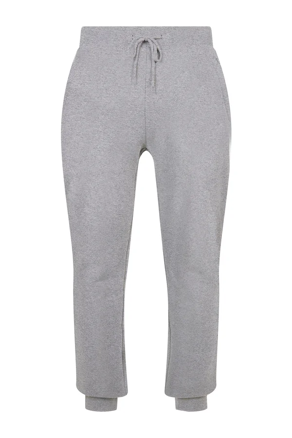 Organic Basic Sweatpants Heather Grey
