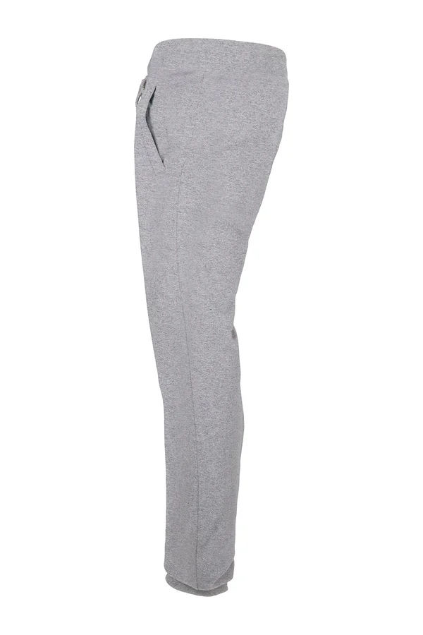 Organic Basic Sweatpants Heather Grey