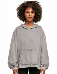 Ladies´ Acid Washed Oversize Hoody