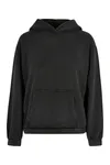Ladies´ Acid Washed Oversize Hoody Black