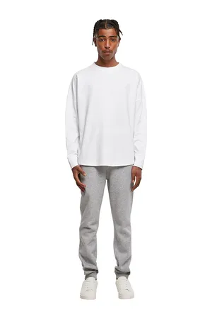 Oversized Cut On Sleeve Longsleeve White