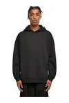 Oversized Cut On Sleeve Hoody Black