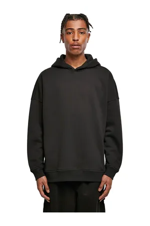 Oversized Cut On Sleeve Hoody Black