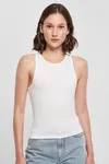 Ladies Racer Back Top White