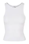 Ladies Racer Back Top White