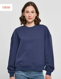 Ladies Oversized Crewneck Sweatshirt