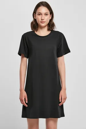 Ladies Tee Dress Black