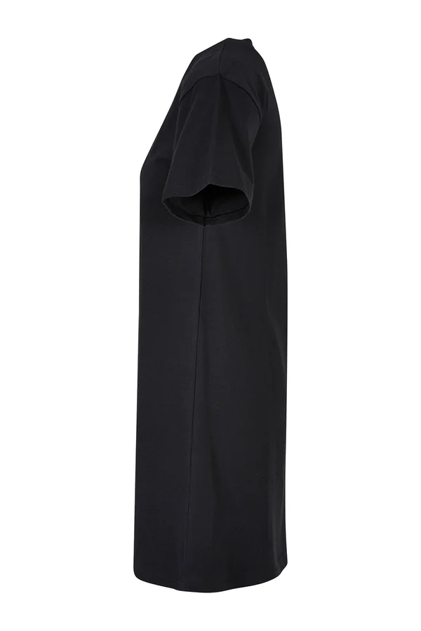 Ladies Tee Dress Black