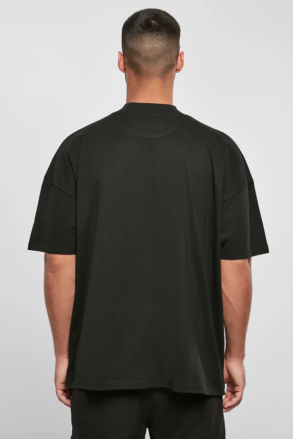 Men´s Oversized Mock Neck Tee Black