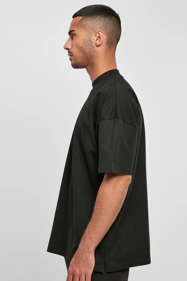 Men´s Oversized Mock Neck Tee Black