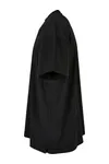 Men´s Oversized Mock Neck Tee Black