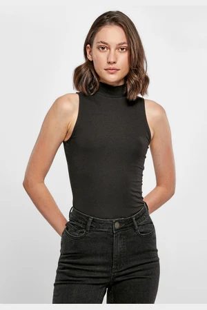 Ladies Sleeveless Turtleneck Body