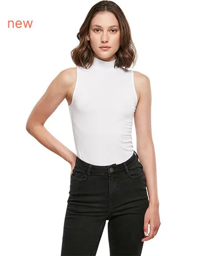 Ladies Sleeveless Turtleneck Body