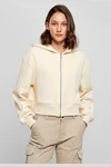 Ladies Short Oversized Zip Jacket