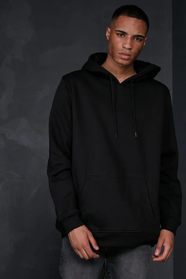 Basic Oversize Hoody Black