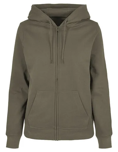 Ladies Basic Zip Hoody